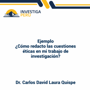 Ejemplo Cuestiones Éticas